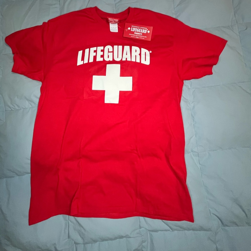 Lifeguard Red Short Sleeve Tee